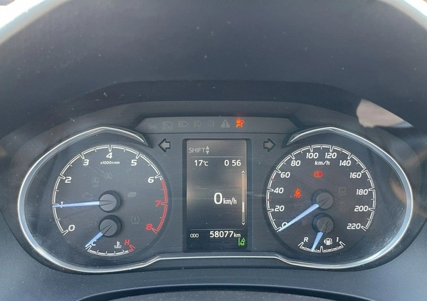 Toyota Yaris cena 31900 przebieg: 58100, rok produkcji 2020 z Libiąż małe 106